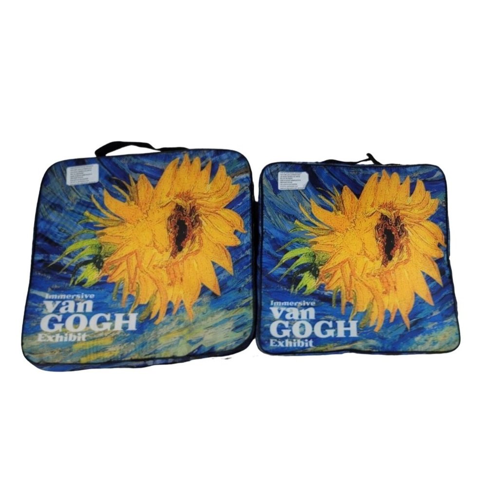 Immersive Van Gogh Seat Cushions  x 2 - Picture 4 of 8